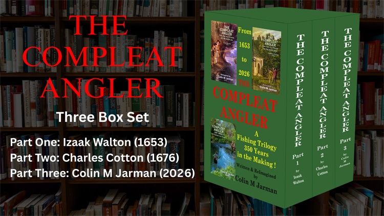 Compleat Angler Parts 1 2 3 Walton Cotton Jarman fishing manual novel 2026 