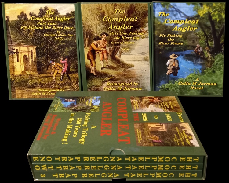 The-Compleat-Angler-Parts-one-two-three-book-novel-tablet-phone-Box-Set-Walton-Cotton-Colin-M-Jarman