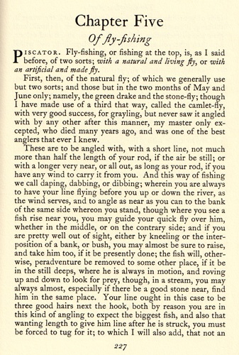 The-Compleat-Angler-Part-2-Of-Fly-fishing-1676-Charles Cotton